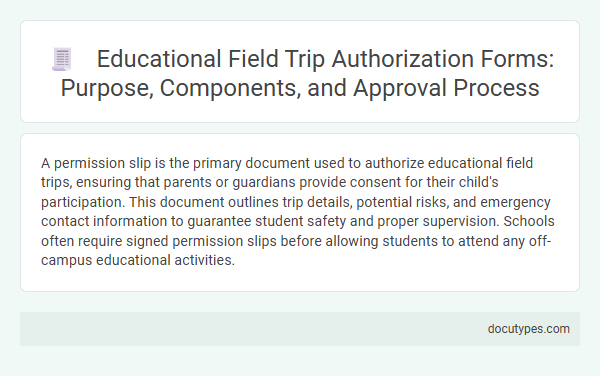 Educational Field Trip Authorization Forms: Purpose, Components, and Approval Process