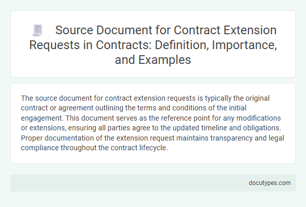 Source Document for Contract Extension Requests in Contracts: Definition, Importance, and Examples