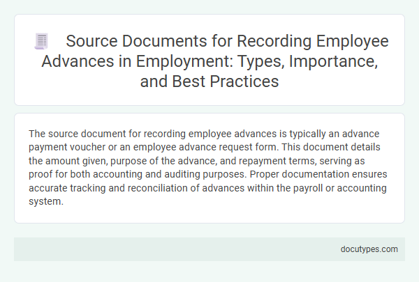 Source Documents for Recording Employee Advances in Employment: Types, Importance, and Best Practices