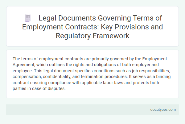 Legal Documents Governing Terms of Employment Contracts: Key Provisions and Regulatory Framework