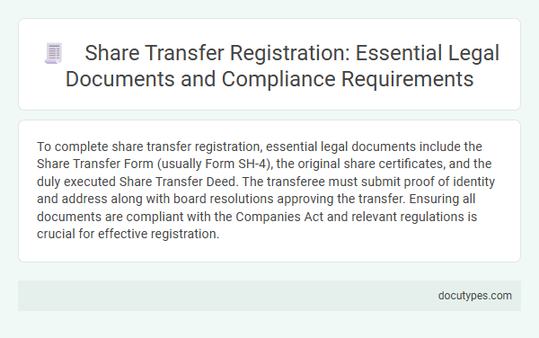 Share Transfer Registration: Essential Legal Documents and Compliance Requirements