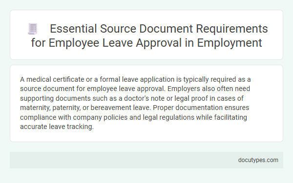 Essential Source Document Requirements for Employee Leave Approval in Employment