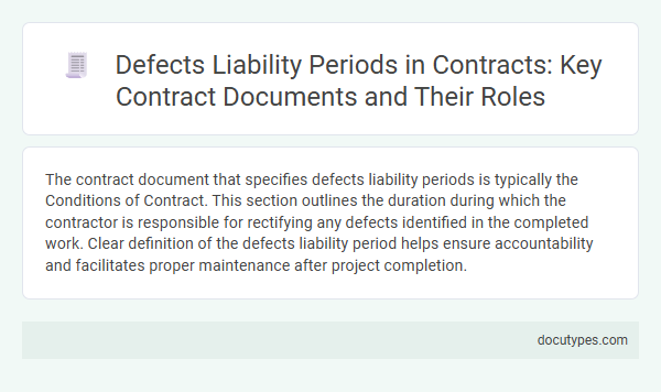 Defects Liability Periods in Contracts: Key Contract Documents and Their Roles