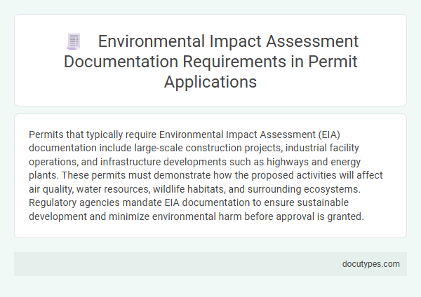 Environmental Impact Assessment Documentation Requirements in Permit Applications