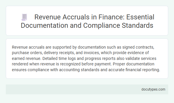 Revenue Accruals in Finance: Essential Documentation and Compliance Standards