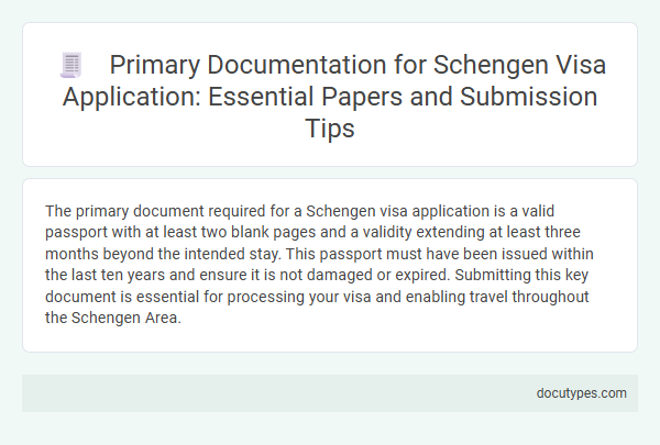 Primary Documentation for Schengen Visa Application: Essential Papers and Submission Tips