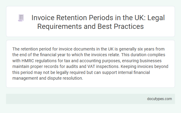 Invoice Retention Periods in the UK: Legal Requirements and Best Practices