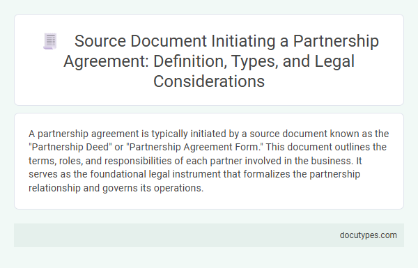 Source Document Initiating a Partnership Agreement: Definition, Types, and Legal Considerations