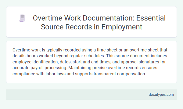 Overtime Work Documentation: Essential Source Records in Employment