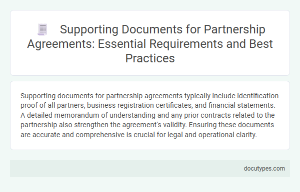 Supporting Documents for Partnership Agreements: Essential Requirements and Best Practices