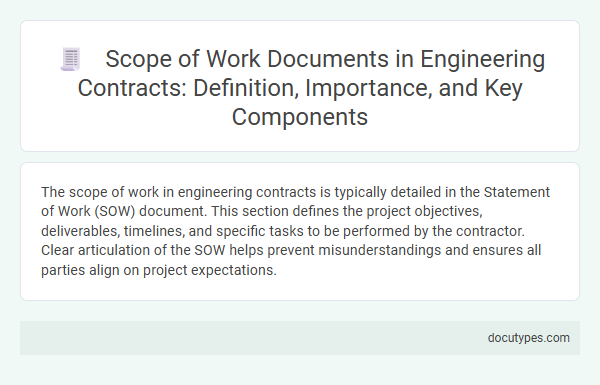 Scope of Work Documents in Engineering Contracts: Definition, Importance, and Key Components