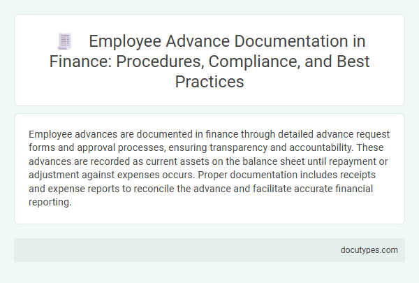 Employee Advance Documentation in Finance: Procedures, Compliance, and Best Practices