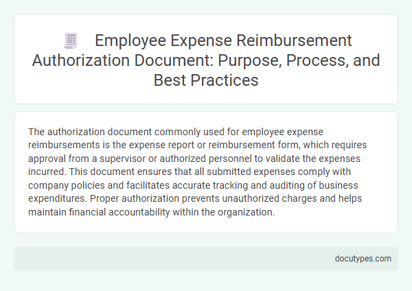Employee Expense Reimbursement Authorization Document: Purpose, Process, and Best Practices