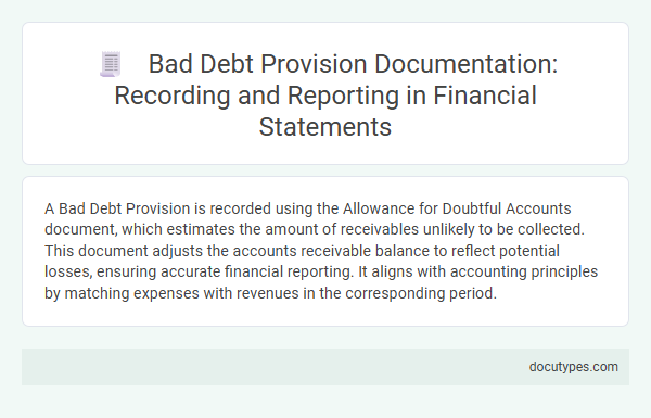 Bad Debt Provision Documentation: Recording and Reporting in Financial Statements