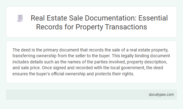 Real Estate Sale Documentation: Essential Records for Property Transactions