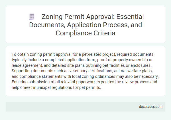 Zoning Permit Approval: Essential Documents, Application Process, and Compliance Criteria