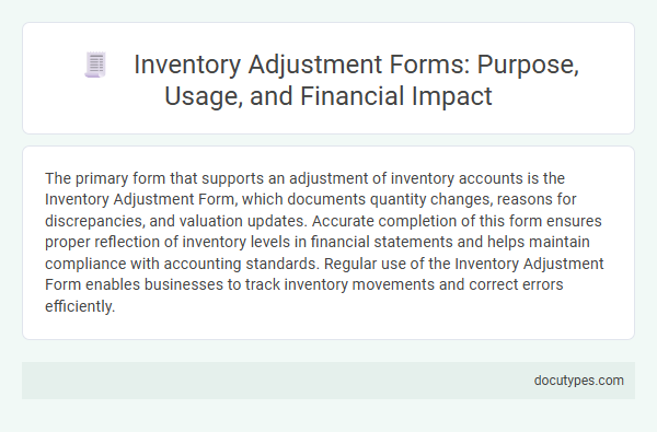 Inventory Adjustment Forms: Purpose, Usage, and Financial Impact