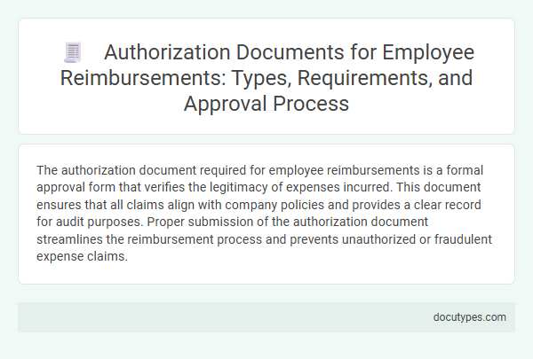 Authorization Documents for Employee Reimbursements: Types, Requirements, and Approval Process