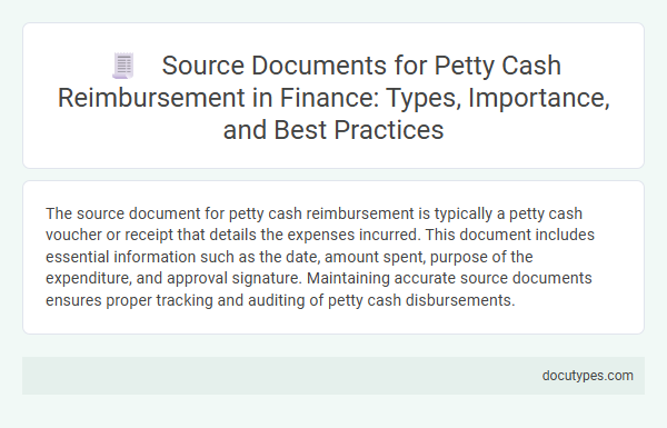 Source Documents for Petty Cash Reimbursement in Finance: Types, Importance, and Best Practices
