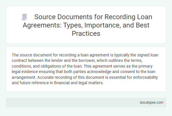 Source Documents for Recording Loan Agreements: Types, Importance, and Best Practices