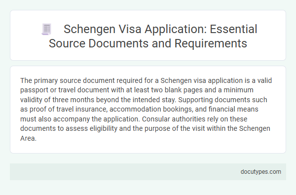 Schengen Visa Application: Essential Source Documents and Requirements