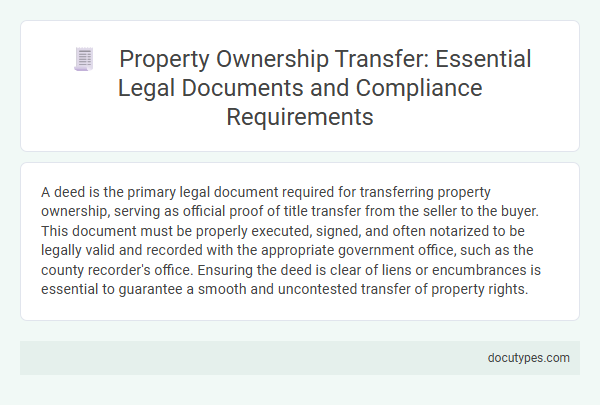 Property Ownership Transfer: Essential Legal Documents and Compliance Requirements