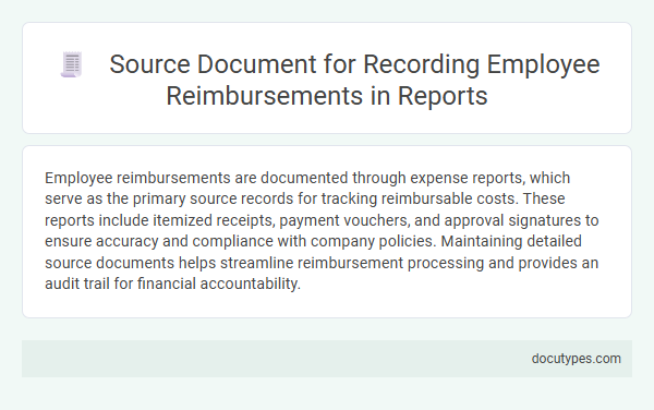 Source Document for Recording Employee Reimbursements in Reports
