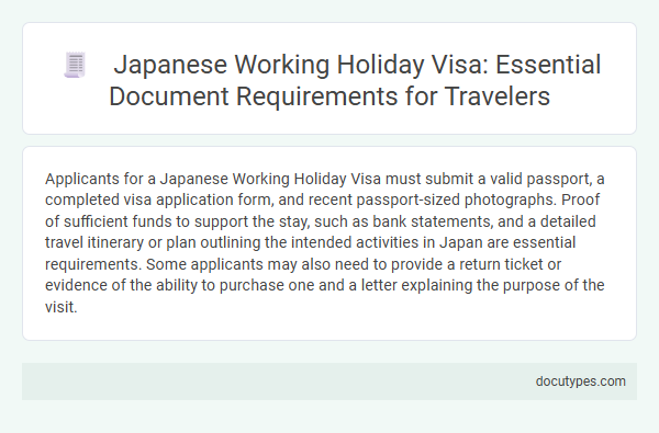 Japanese Working Holiday Visa: Essential Document Requirements for Travelers