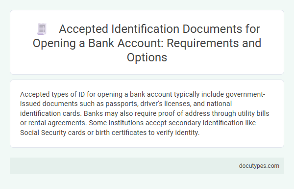 Accepted Identification Documents for Opening a Bank Account: Requirements and Options