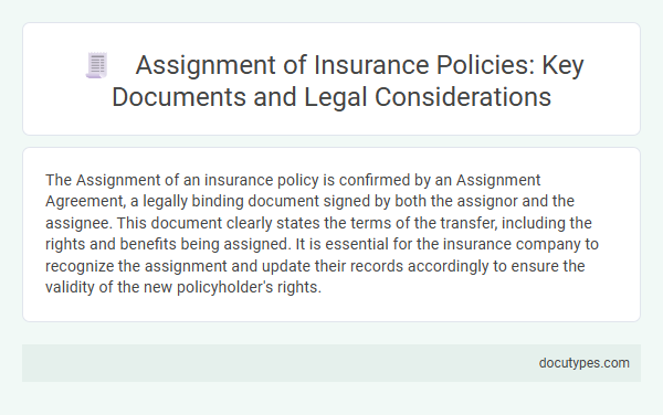 Assignment of Insurance Policies: Key Documents and Legal Considerations