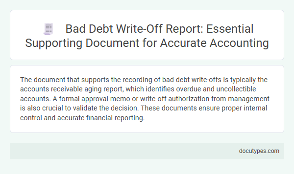 Bad Debt Write-Off Report: Essential Supporting Document for Accurate Accounting