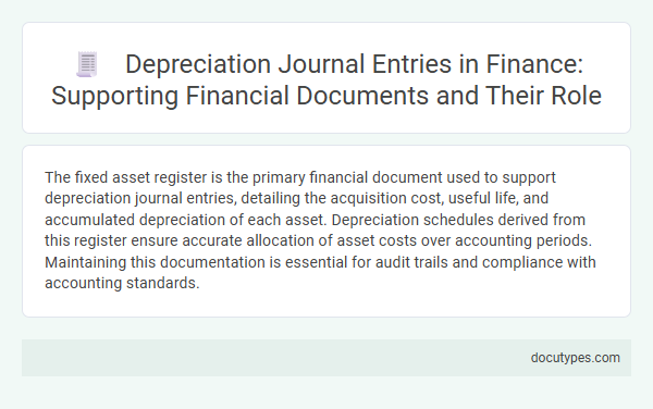 Depreciation Journal Entries in Finance: Supporting Financial Documents and Their Role
