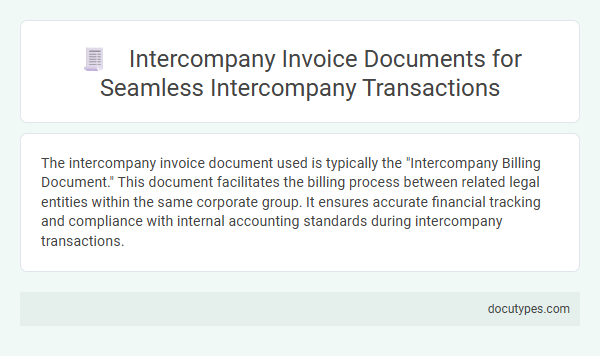 Intercompany Invoice Documents for Seamless Intercompany Transactions