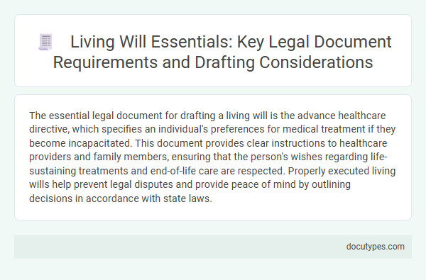 Living Will Essentials: Key Legal Document Requirements and Drafting Considerations