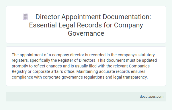 Director Appointment Documentation: Essential Legal Records for Company Governance